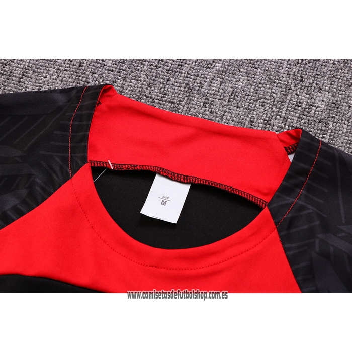 Chandal del Liverpool 22-23 Manga Corta Negro - Pantalon Corto